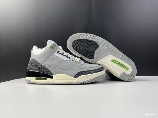 Retro Air 136064-006 3 Chlorophyll Jordan 0710